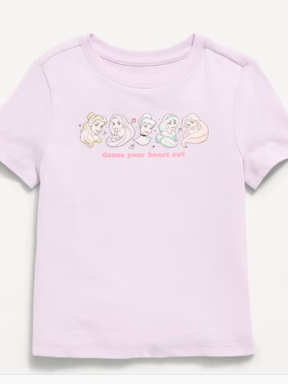 Old Navy Light Pink Disney Princess Graphic Tee